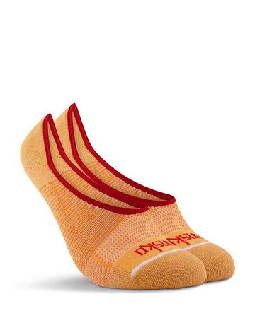 Chaussettes Dansko Point No Show Femme Jaune | FR 670DFM
